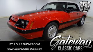 1986 Ford Mustang, Gateway Classic Cars, St  Louis #9916