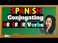 Conjugating AR, ER, IR Spanish Verbs in Present Tense