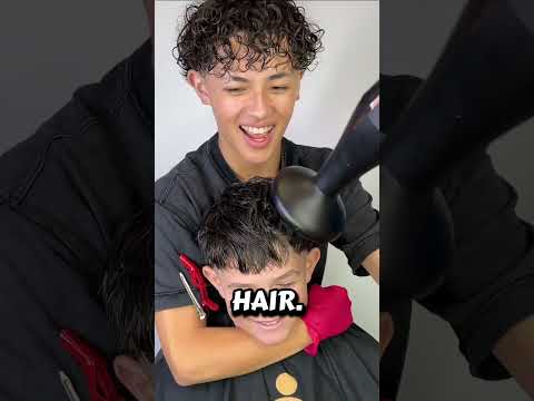 His Mom made him go bald.. and i fought her PLZ SUB #barber #selfmadebarber #haircut #hairstyle