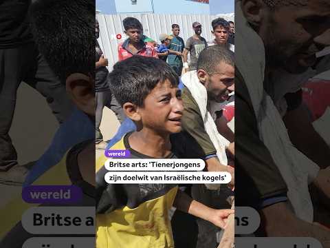 Britse arts: ‘Tienerjongens zijn doelwit van Israëlische kogels’