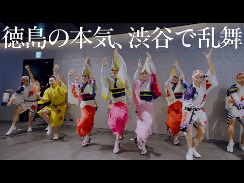 【阿波踊り】THE AWAODORI -序章- 徳島の本気、渋谷で乱舞 | Awaodori in Shibuya Tokyo, Japan