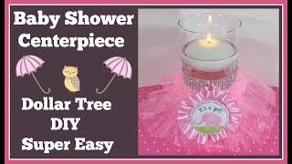 Baby Shower Centerpiece Dollar Tree Diy Videos Kansas City Comic Con