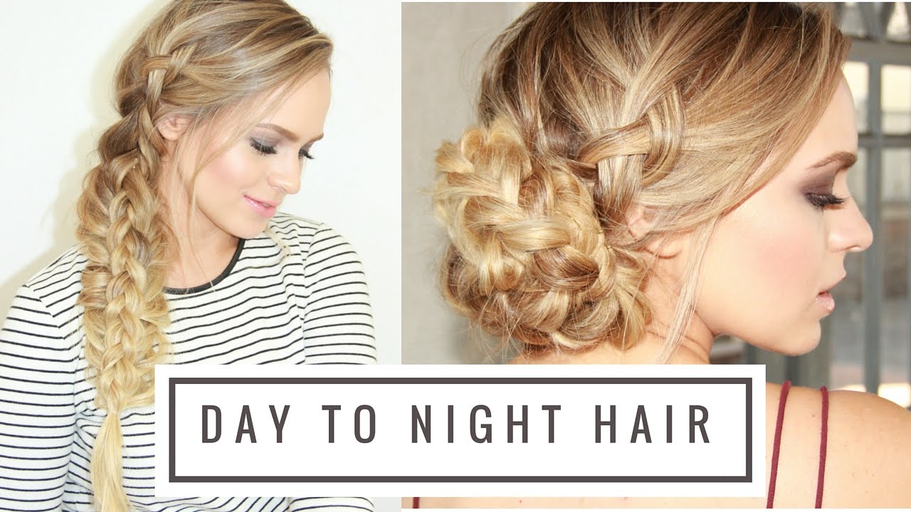 Day to Night Braided Hairstyle