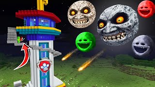 i Found Scariest LUNAR MOON 😱 in Minecraft | Minecraft Horror |