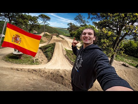 Je découvre un Trail de dirt shappé au carré ! Vlog en Espagne #4
