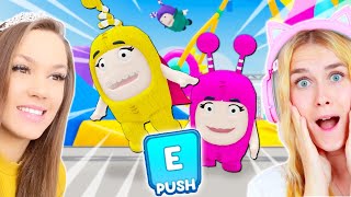 Best Friend VS Best Friend IN OBBY BODS #AD (Roblox)