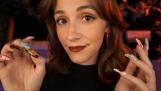ASMR | Long Nail Tapping and Scratching | for tingles, sleep, relaxation ♥️✨