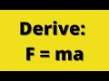 Newton's Laws and Proportionality