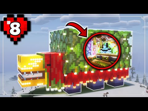 Tôi xây ngôi nhà Kẻ Đánh Hơi Khổng Lồ trong Minecraft