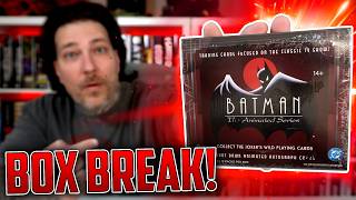 BATMAN: The Animated Series Trading Card BOX BREAK | Upper Deck