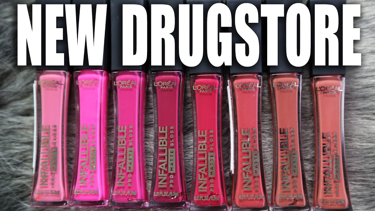 L'OREAL PRO MATTE GLOSS Try On Review
