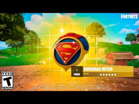 *NOVO* ITEM MÍTICO do SUPERMAN ESTÁ AQUI! Fortnite