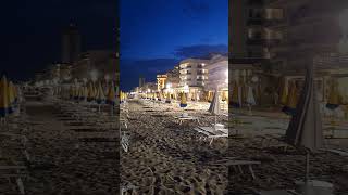 Buona serata dalla spiaggia di Lido di Jesolo Italia 🇮🇹 Good Evening Italia BEACH #shorts