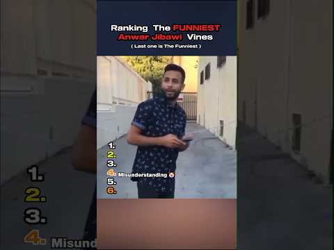 Ranking The Funniest Anwar  Jibawi Vines 🤣 #Ranking #short #vines  #funny #tiktok #USA
