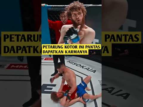 Petarung Kotor Ini Pantas Diberi Salam Olahraga#shortsvideo #shorts#mma