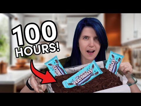 Can MrBeast's Chocolate Make the ULTIMATE 100-hour Brownie?