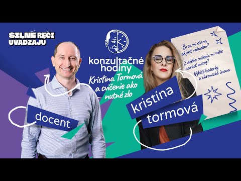 Konzultačné Hodiny ep.6 - Kristína Tormová a cvičenie ako nutné zlo