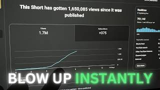 How To Blow Up A New Youtube Shorts Channel (First 3 Shorts)