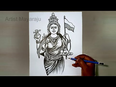 Hindu god illustration, Vimalakka Jai Bolo Telangana Telangana Talli  YouTube, youtube transparent background PNG clipart | HiClipart