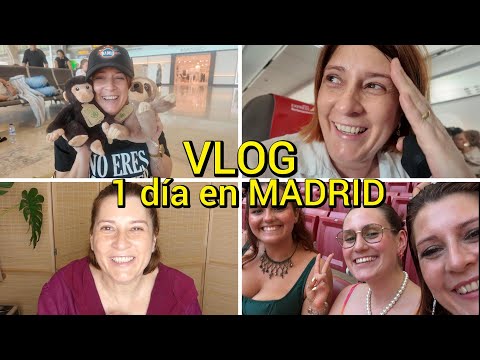 📹VLOG 1 día conmigo en Madrid 💃🏻para ir de concierto 🎤
