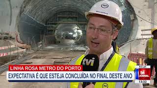 Linha Rosa (G) avança para a reta final