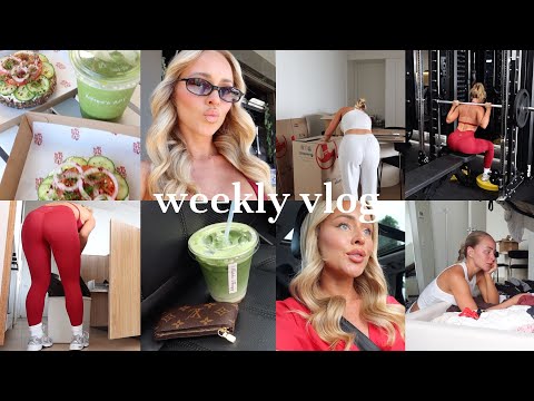 VLOG | decluttering & re organising, new piercings , cleaning, workouts, banana bread matcha, botox