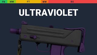 MAC-10 Ultraviolet Wear Preview