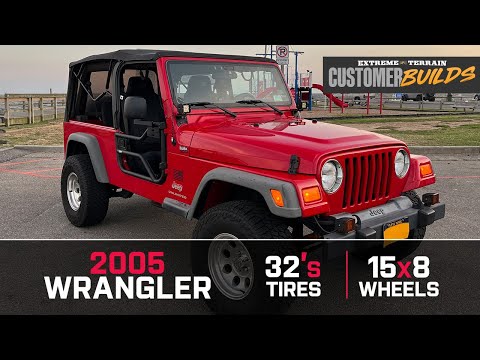 2005 Wrangler Unlimited TJ with Pro Comp Wheels & 32" Tires | ExtremeTerrain Customer Builds