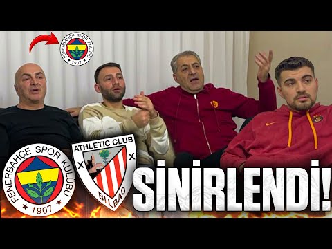 FENERBAHÇELİLER ve GALATASARAYLILAR ATHLETIC BILBAO MAÇINI İZLİYOR | Fenerbahçe 0-2 Athletic Bilbao