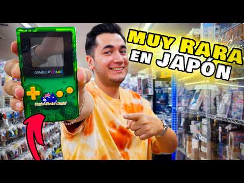 Esta  GAMEBOY COLOR es MUY RARA en JAPON y LA COMPRE !