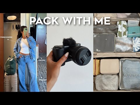 PACK WITH ME FOR GREECE 🇬🇷 amazon travel must haves, makeup haul, travel tips, nails & lashes done