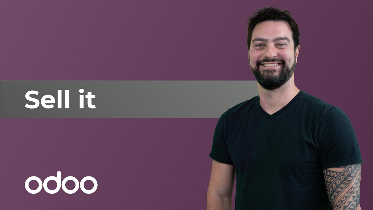Sell it | Odoo Point of Sale | 6/9/2022

Learn everything you need to grow your business with Odoo, the best open-source management software to run a company, ...