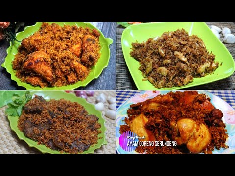 4 Resep Masakan Serundeng Kelapa - Masakan Nusantara