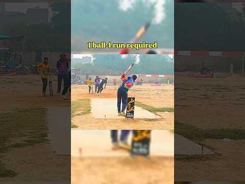 Last Over 🔥|6 ball 18 run required| #tapeballcricket #cricket #trending #viral #shorts