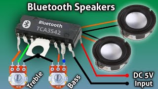 Make Bluetooth Speakers With Bass Booster Tune Control