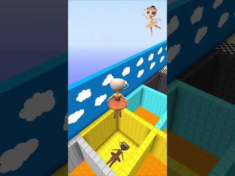 Italian Brainrot VS Squid Game Lava Jump Part 15 #italianbrainrot #minecraft