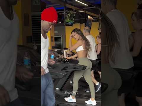 Boy doing stunts on treadmill 😱