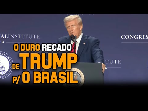 Trump Envia Recado ao Brasil: Taxas e Consequências à Vista!