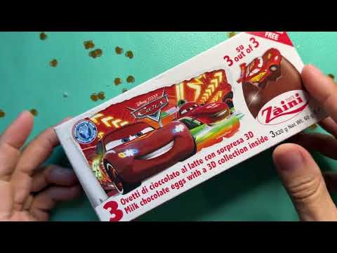 Chocolate eggs Disney Pixar Cars