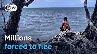 YouTube video thumbnail: Climate Change and Displacement - How People are Being Forced to Flee Their Homes