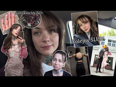 Płakałam całą drogę 😭 rozcięta wargą/ślub 🩷/ - VLOG