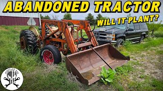 Will this ABANDONED Tractor RUN & PLANT 5 Acres??