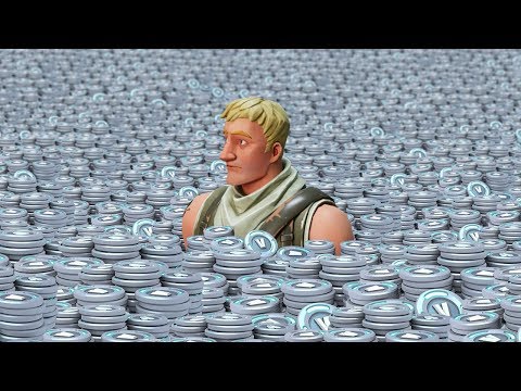 i gave 100,000 V-Bucks to a Default