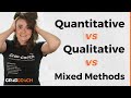 Choosing the Right Research Methodology: Qualitative, Quantitative, or Mixed Methods
