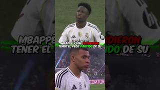 Mbappé y Vini decidieron tener el peor partido de su carrera y el Real Madrid perdió 1 a 0.