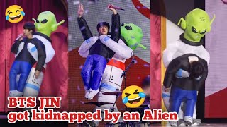 BTS JIN Got Kidnapped by an Alien 🤣 | BTS JIN Concert Funny Moment