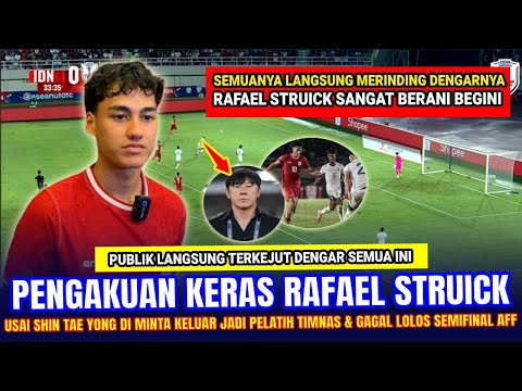 🔴 HEBOHKAN JAGAT ASEAN !! Rafael Struick Sampai BERANI KERAS Gini Usai Timnas Gagal Ke Semifinal AFF