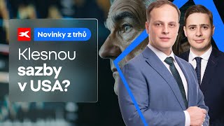 Akcie na maximech! Trhy reagují prudce na Powellovy komentáře. Klesnou úrokové sazby již v září?