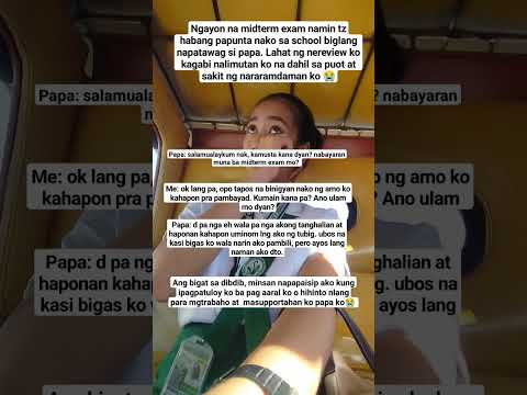 pa ikaw nalang nag iisang magulang namin dito sa mundo😭😭😭😭 #workingstudent