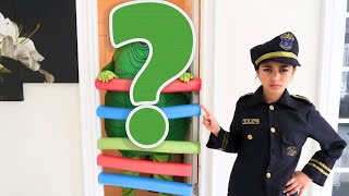 Heidi dan Zidane Main Polisi! 🚓 Rumah Harus Bersih | Cerita Seru Anak